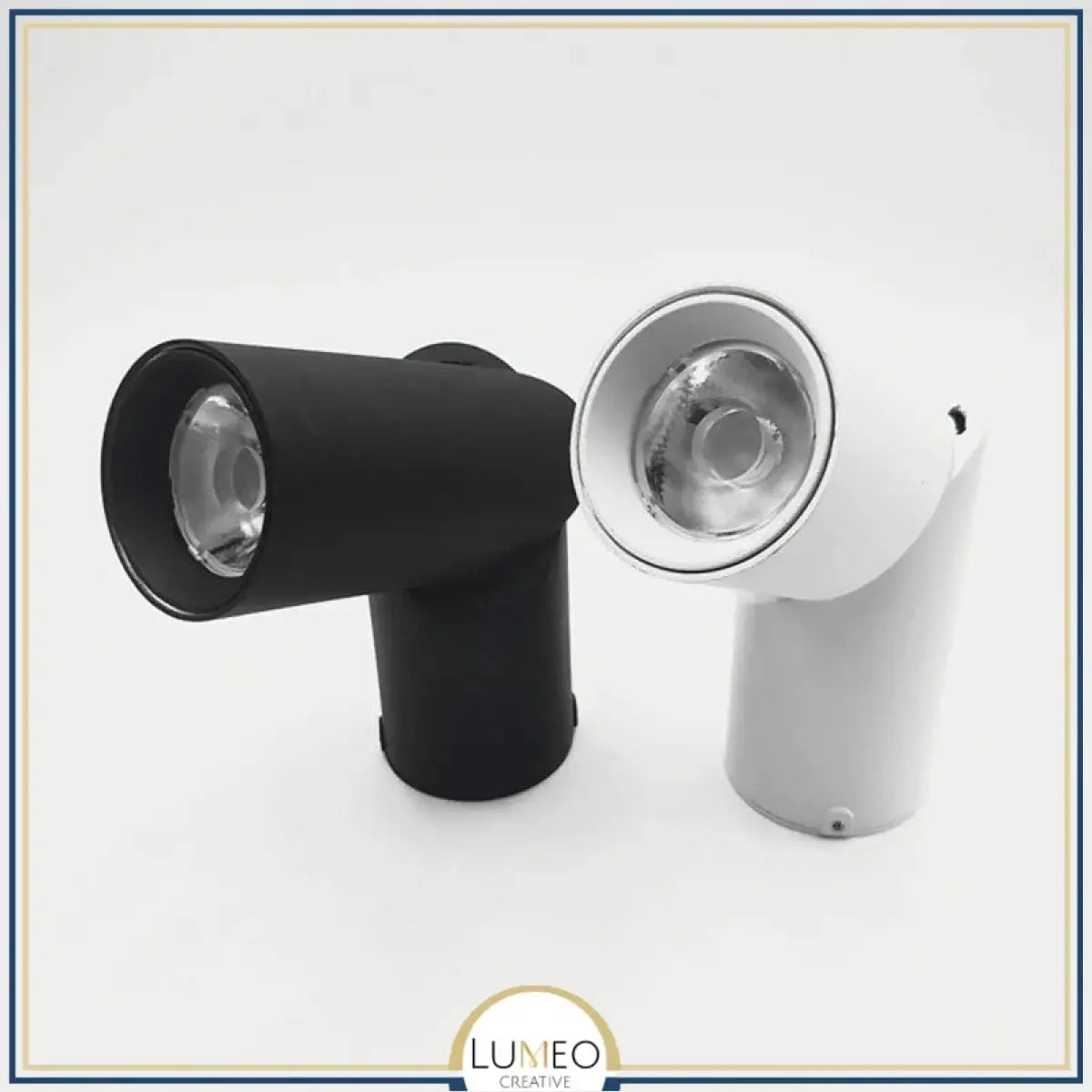 Spot plafond orientable design minimaliste | Noir ou blanc mat