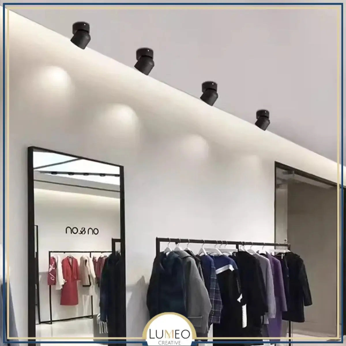 Spot plafonnier LED orientable | Design compact & coloré