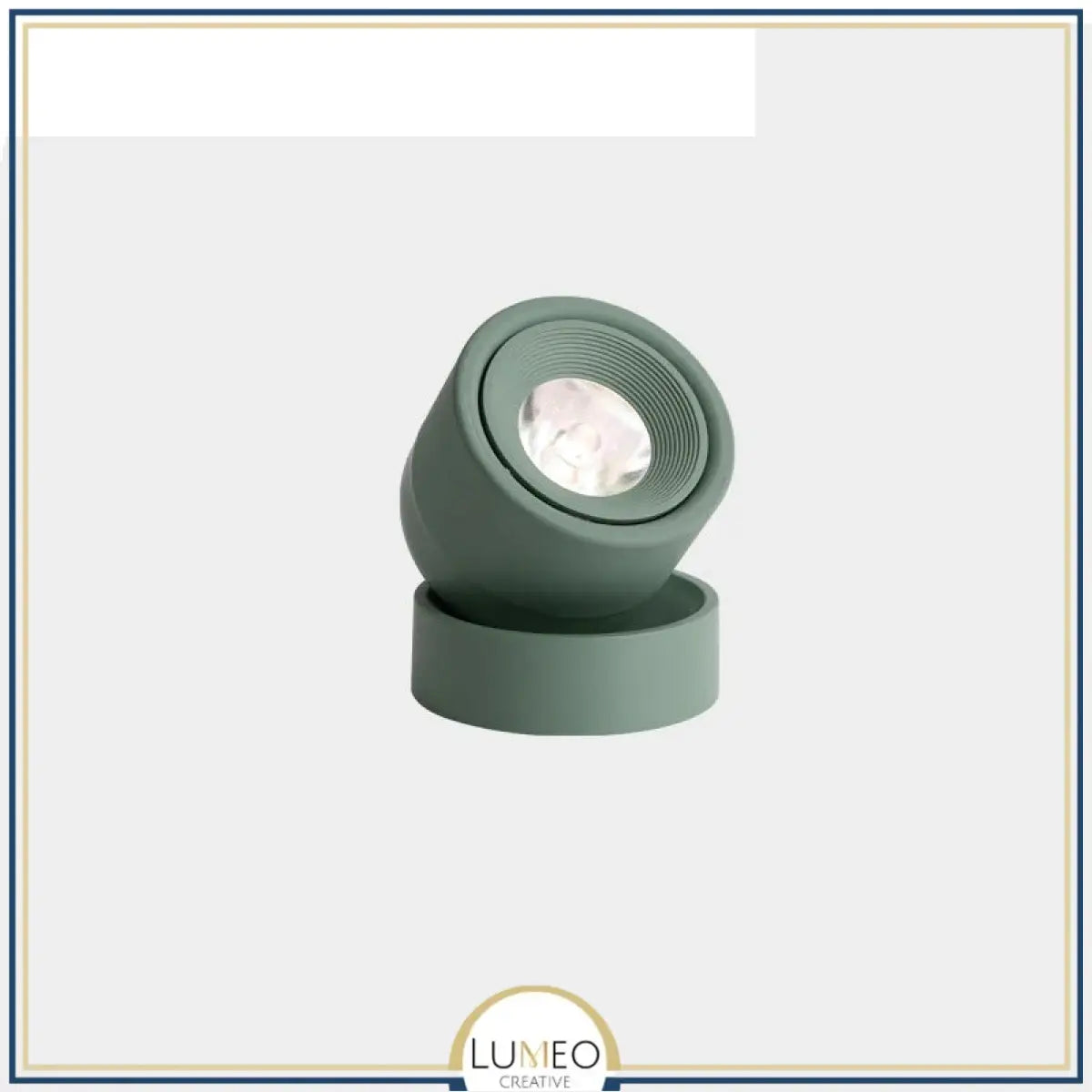 Spot plafonnier LED orientable | Design compact & coloré 7W / Vert / Blanc chaud