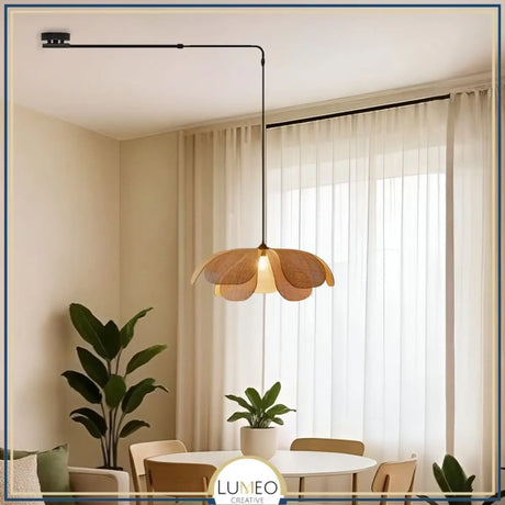 Support télescopique pour suspension déportée et excentrée