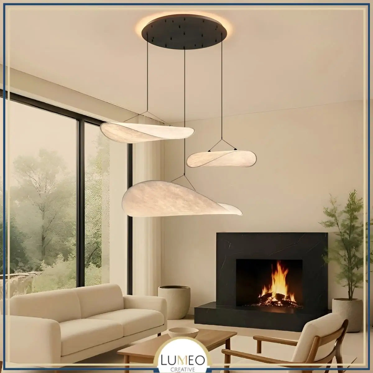 luminaire chic salon