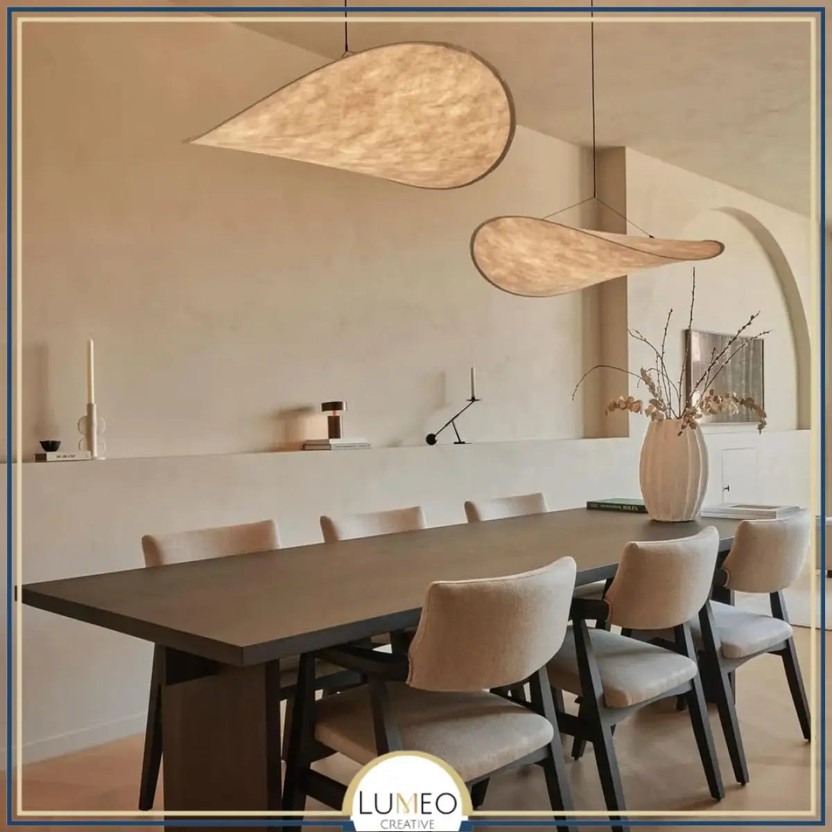 suspension tissu wabi sabi