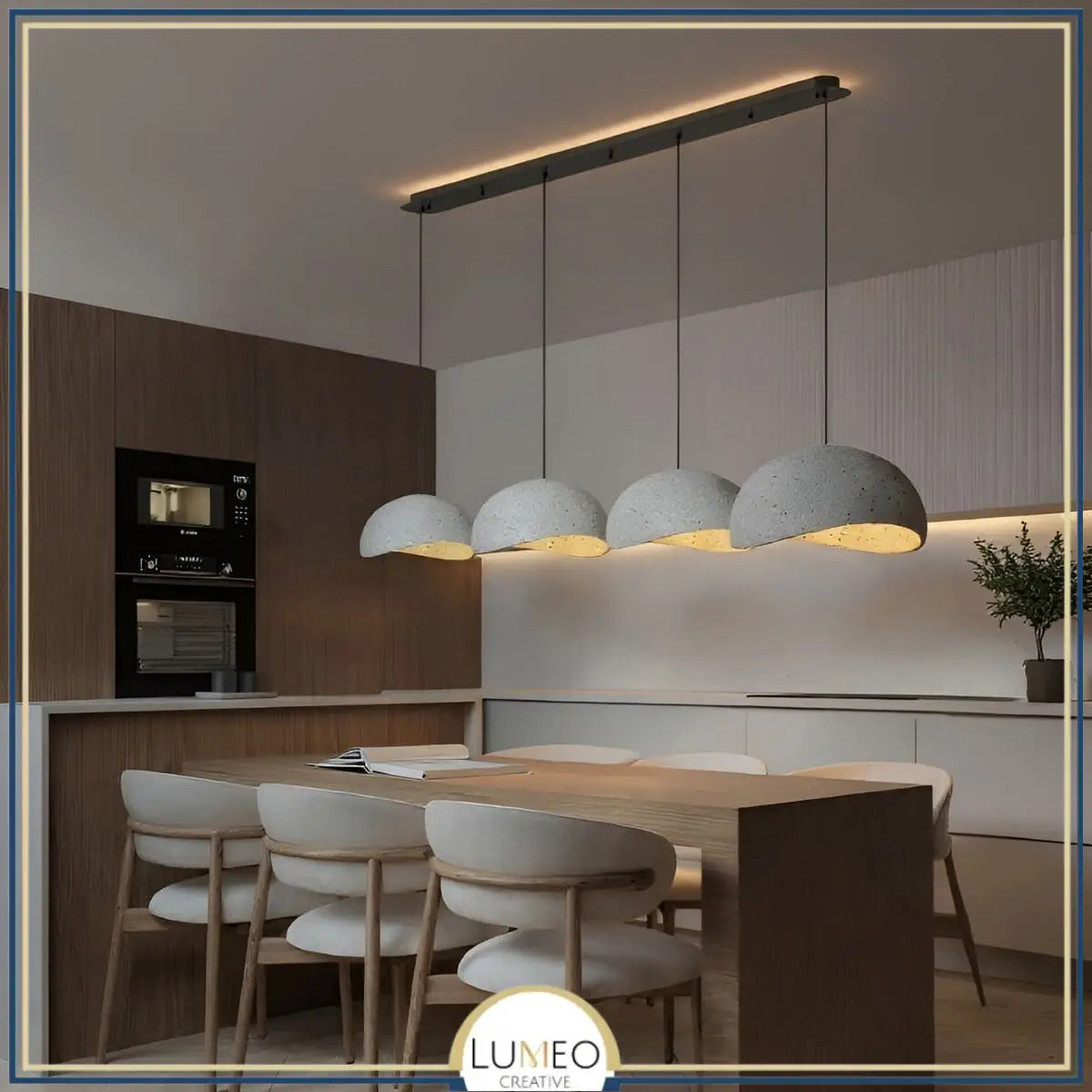 Suspension ciment style Wabi sabi | Minimalisme brut et naturel