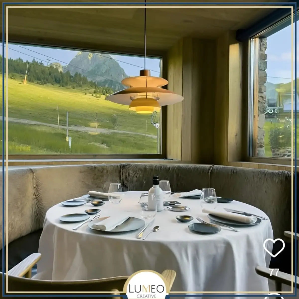 Suspension design soucoupes multicolores | Pop & Rétro chic