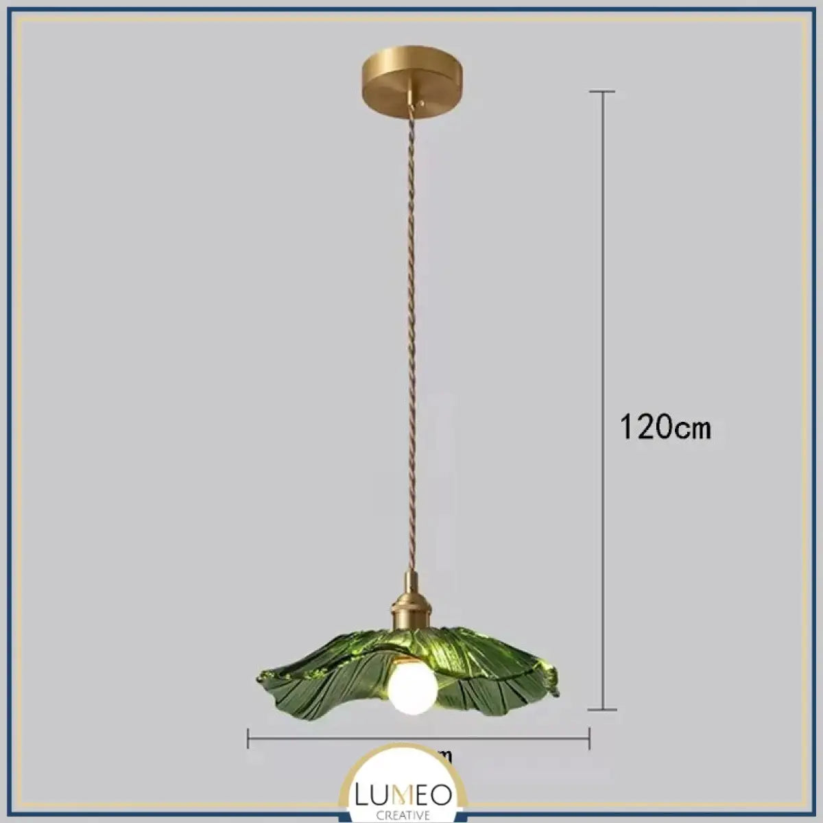 Suspension et plafonnier florale en verre coloré | Luminaire vintage en forme de fleur