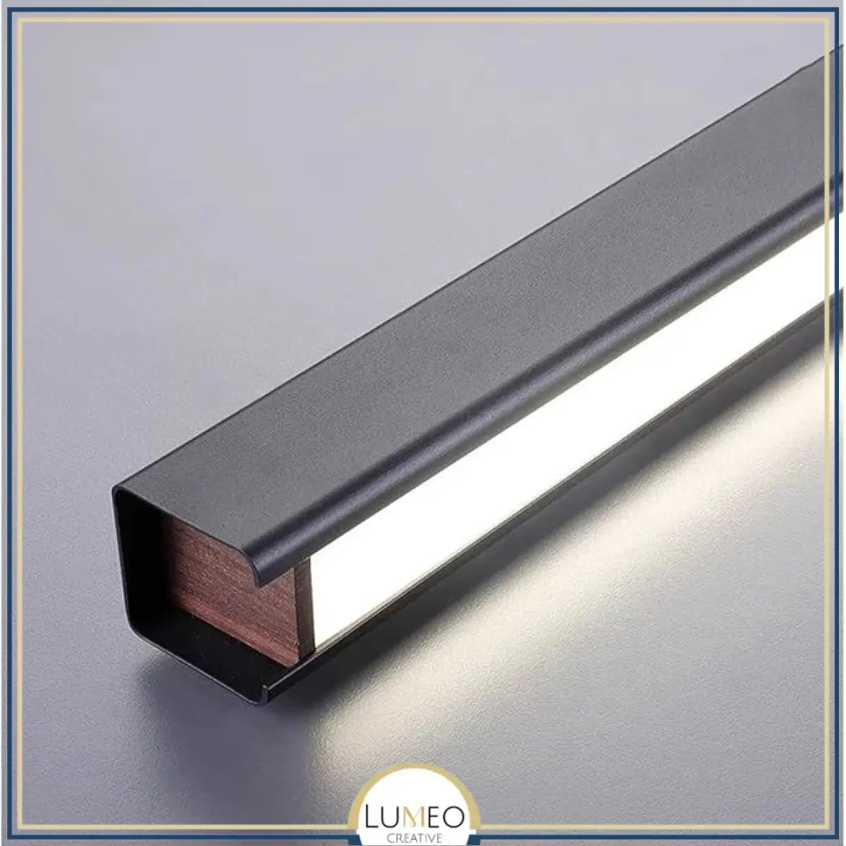 Suspension linéaire LED minimaliste | Ligne pure et éclairage structuré