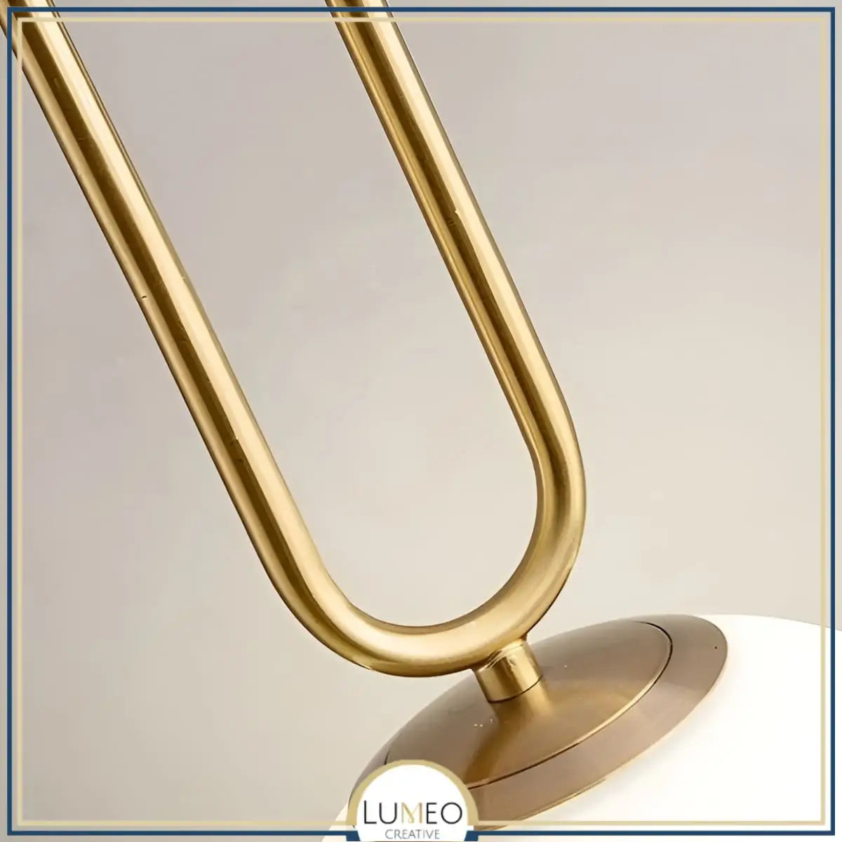 Suspension noir ou doré & boule en verre dépoli