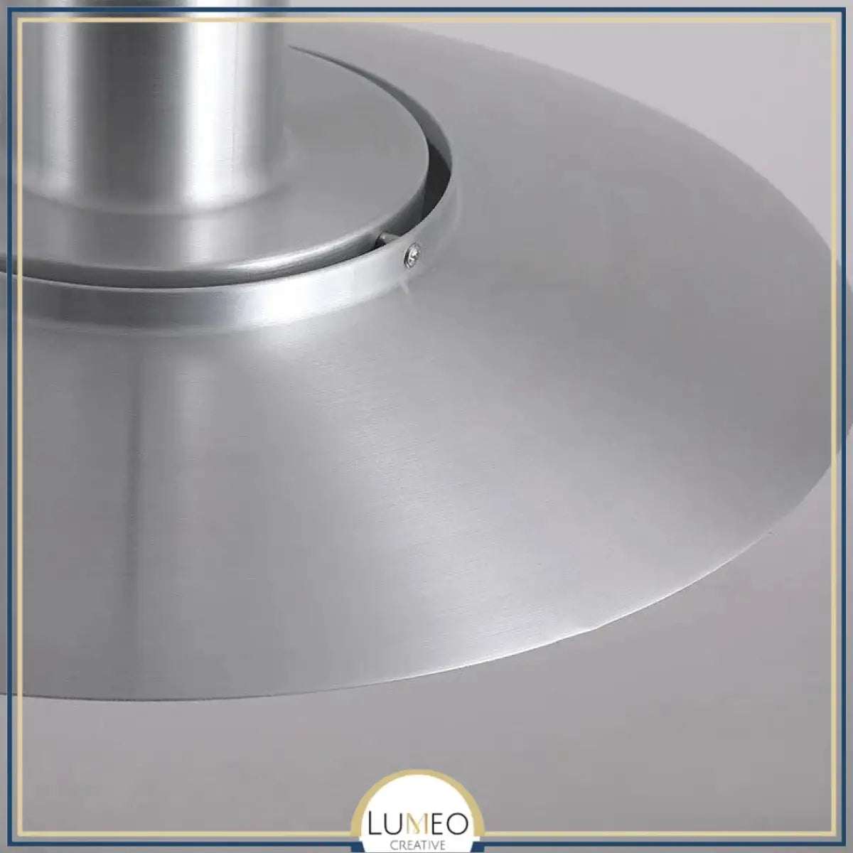 Suspension soucoupe style scandinave | Finition blanche ou argentée