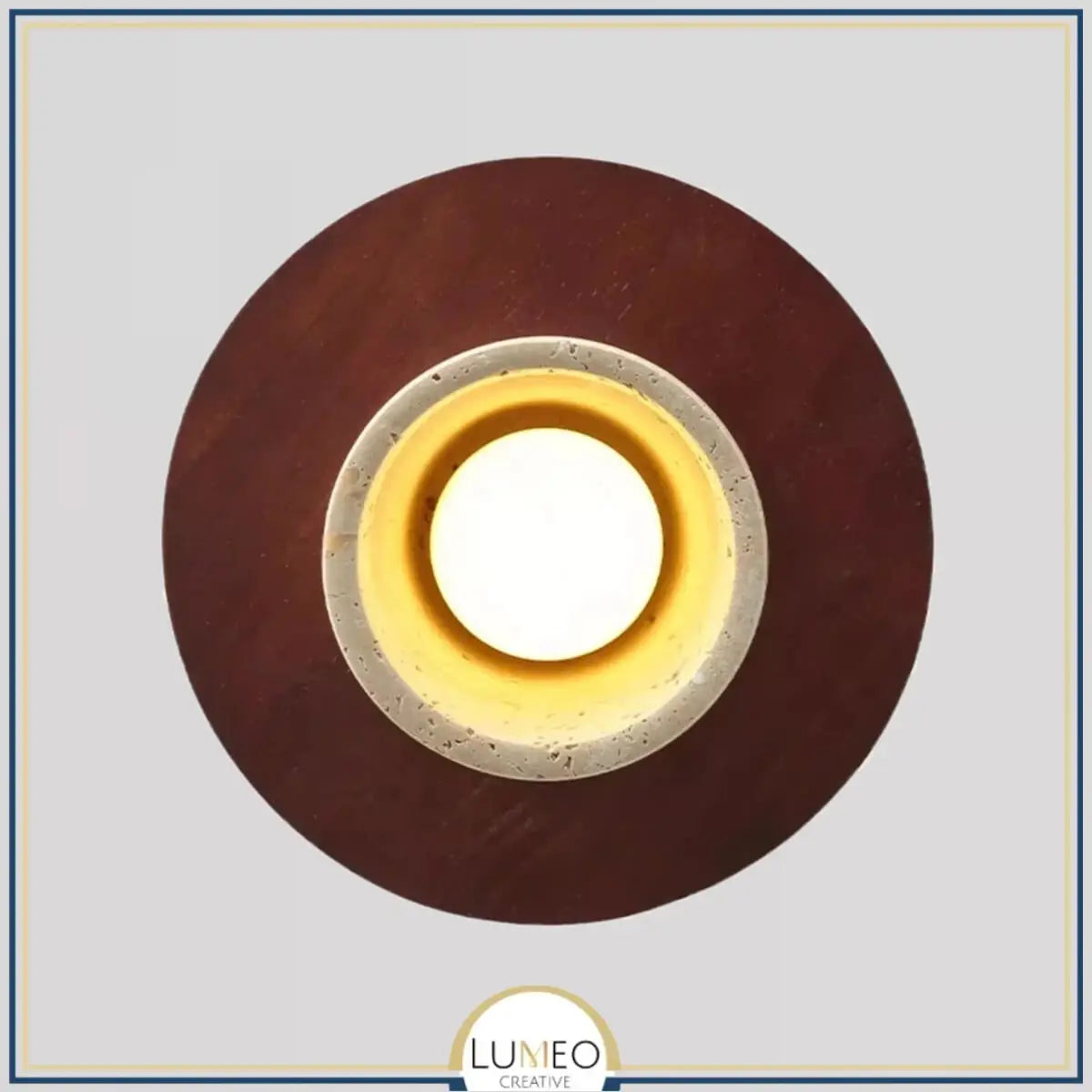 Suspension TERRALIS | Design pierre naturelle et bois