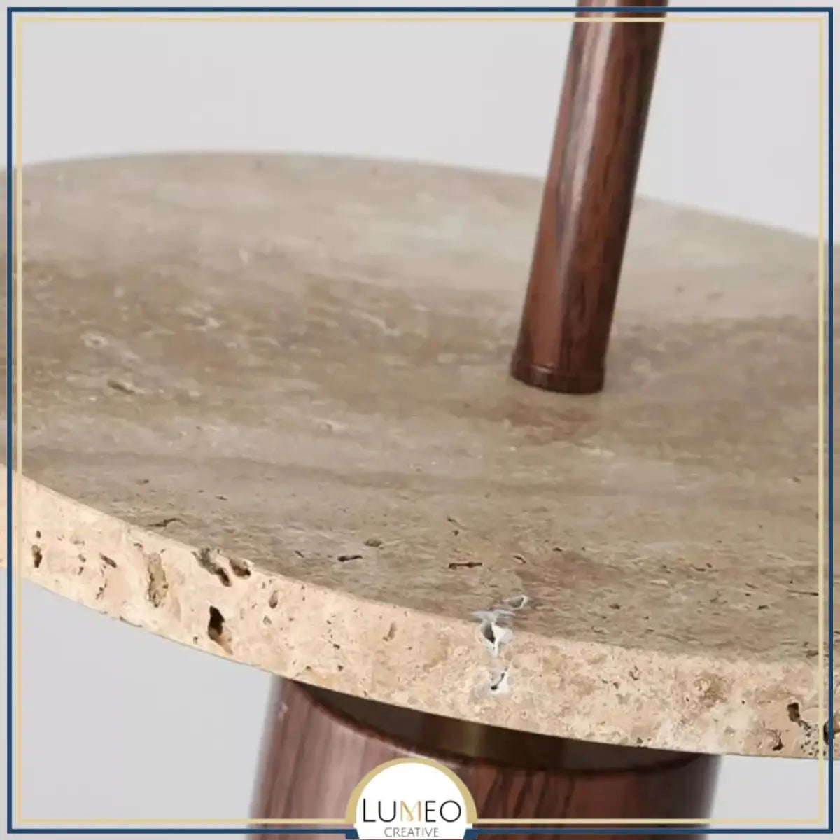 Suspension TERRALIS | Design pierre naturelle et bois