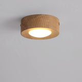 Spot LED bois massif | Éclairage plafond raffiné et naturel