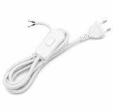 Kit câble textile avec interrupteur pour applique murale – 2 m