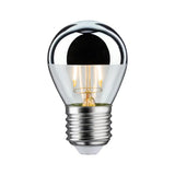 Ampoule E27 LED calotte argentée / miroir | 4.5W E27 Blanc Neutre 4000K