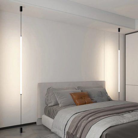 Applique linéaire plafond sol | Éclairage minimaliste vertical