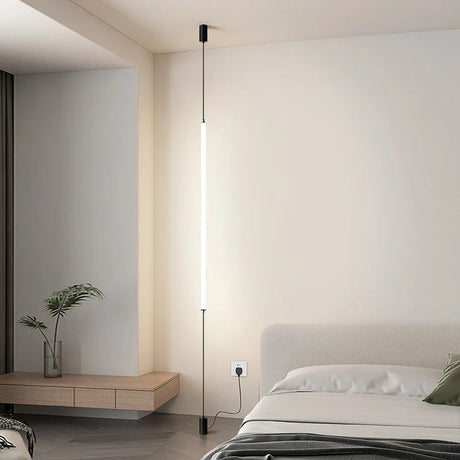 Applique linéaire plafond sol | Éclairage minimaliste vertical