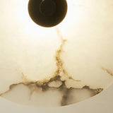 Applique murale en marbre naturel | Minimalisme sculptural & lumière indirecte