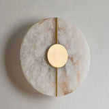Applique murale en marbre naturel | Minimalisme sculptural & lumière indirecte