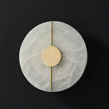 Applique murale en marbre naturel | Minimalisme sculptural & lumière indirecte