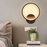 Applique murale LED demi cercle minimaliste | Élégance géométrique