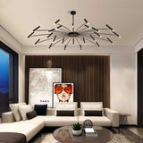 Lustre circulaire architectural en tubes à LED | Luminaire au design moderne