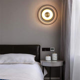Applique murale ronde en verre | Lampe murale à LED