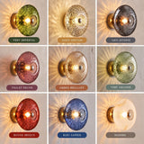 Applique murale ovale en verre vintage – Collection CRISTALI SIGNATURE