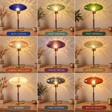 Lampe de table en laiton doré et verre - Collection CRISTALI SIGNATURE