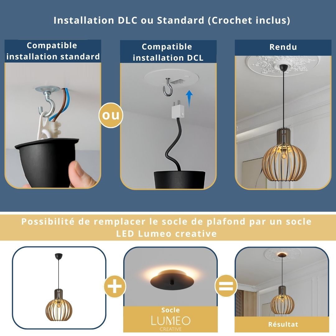 Installation suspension plafond - woody