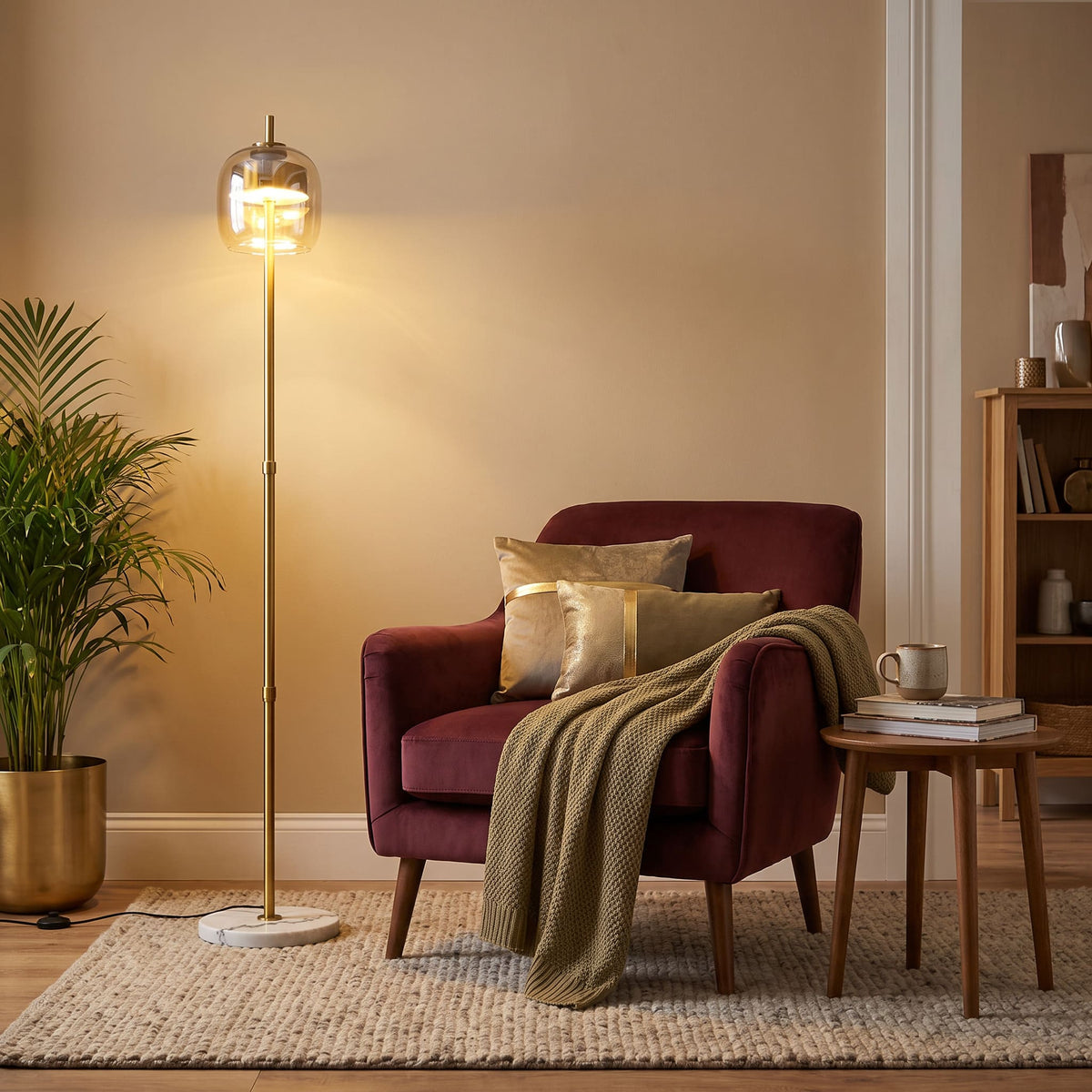 Lampadaire moderne en verre NOVA | 1 luminaire à personnaliser