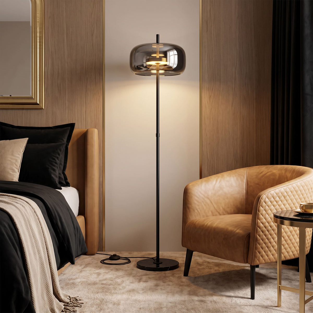 Lampadaire moderne en verre NOVA | 1 luminaire à personnaliser