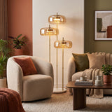 Lampadaire moderne en verre NOVA | 3 luminaires à personnaliser