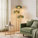 Lampadaire moderne en verre NOVA | 3 luminaires à personnaliser