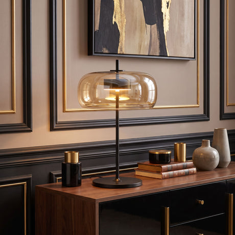 Lampe de table moderne en verre NOVA | À personnaliser