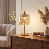 Lampe de table moderne en verre NOVA | À personnaliser