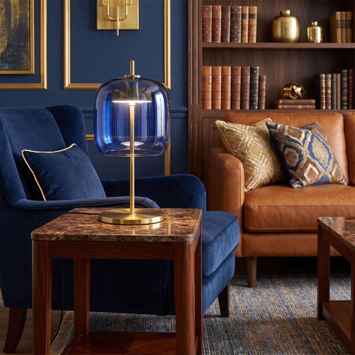 Lampe de table moderne en verre NOVA | À personnaliser