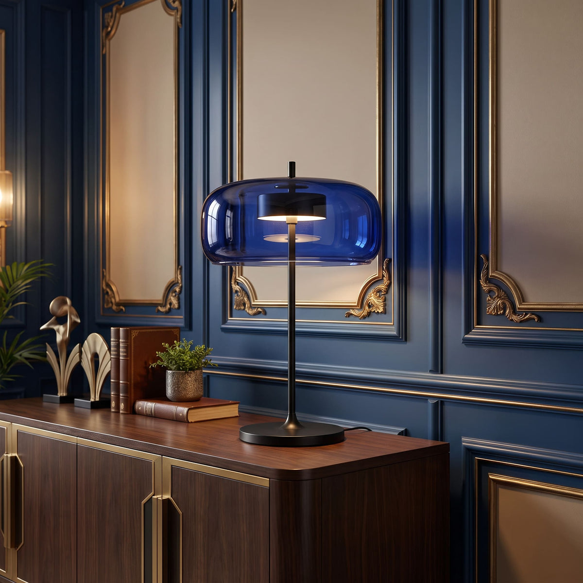 Lampe de table moderne en verre NOVA | À personnaliser