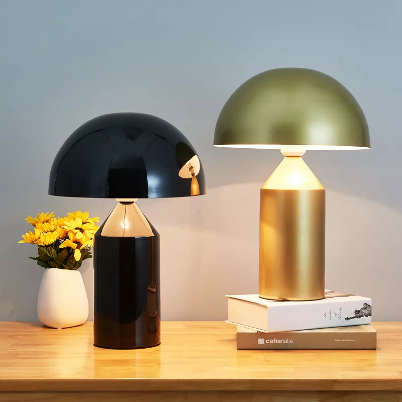Lampe à poser design champignon