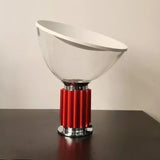 Lampe à poser design italien| Réflexion sculpturale et élégance vintage Rouge / 50 cm