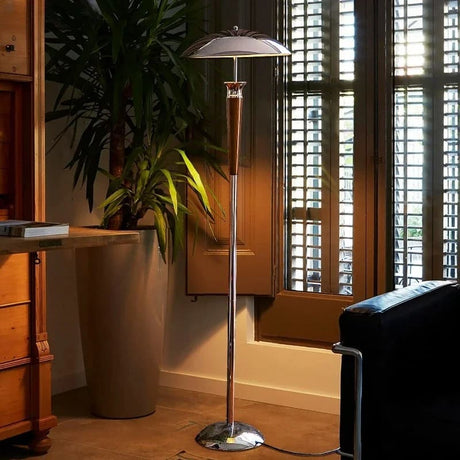 Lampe à poser design métal & bois | Style rétro chic