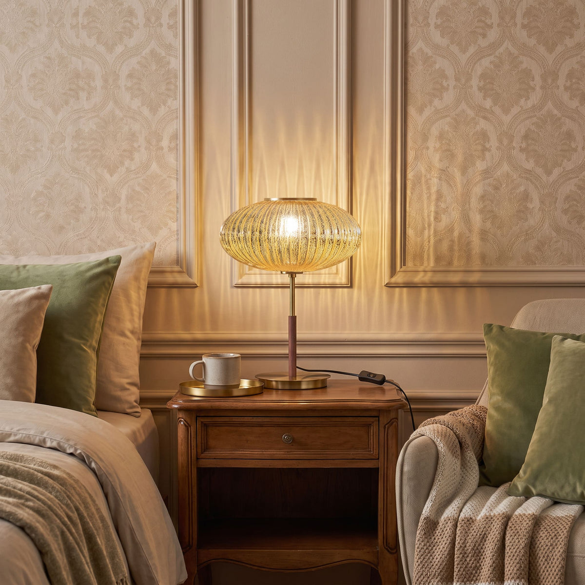 lampe de table or