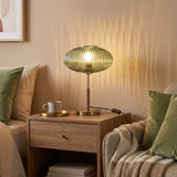 lampe de table verte