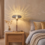 Lampe de table en laiton doré et verre - Collection CRISTALI SIGNATURE