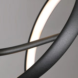 Lustre LED design ondulé | Chic & minimaliste