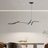 Lustre LED design ondulé | Chic & minimaliste