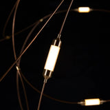 Lustre aérien filaire à LED | Chic & contemporain