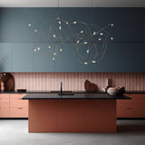 Lustre aérien filaire à LED | Chic & contemporain