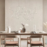 Lustre aérien filaire à LED | Chic & contemporain