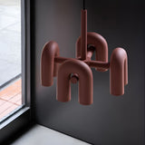 Lustre design tubulaire contemporain