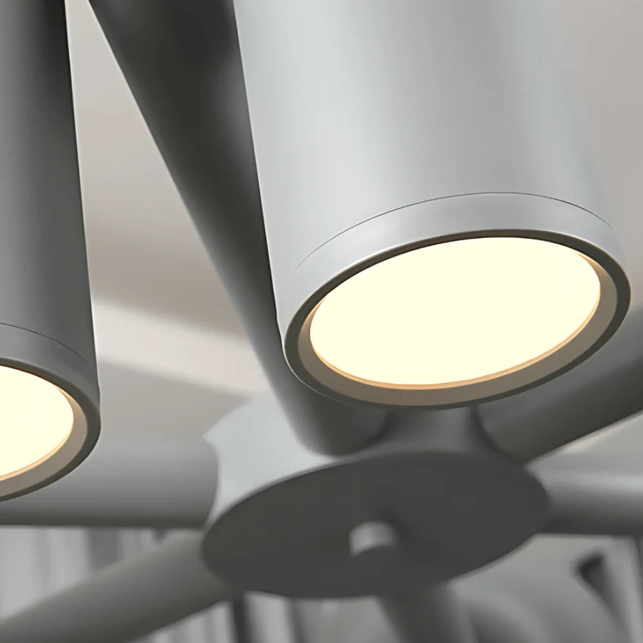 Lustre design tubulaire contemporain