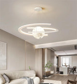 Lustre suspendu planétaire | Design futuriste & ambiance céleste